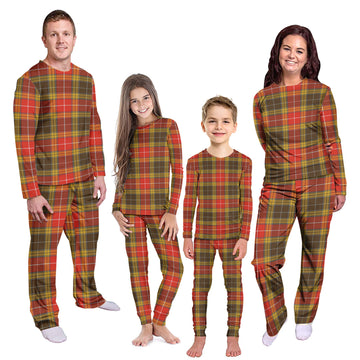 Buchanan Old Set Weathered Tartan Pajamas Family Set