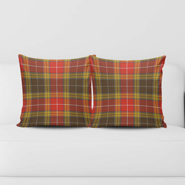 Buchanan Old Set Weathered Tartan Pillow Cover