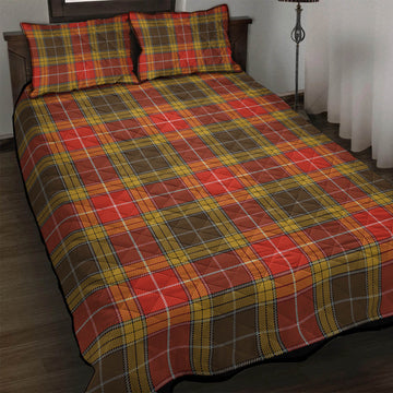 Buchanan Old Set Weathered Tartan Quilt Bed Set