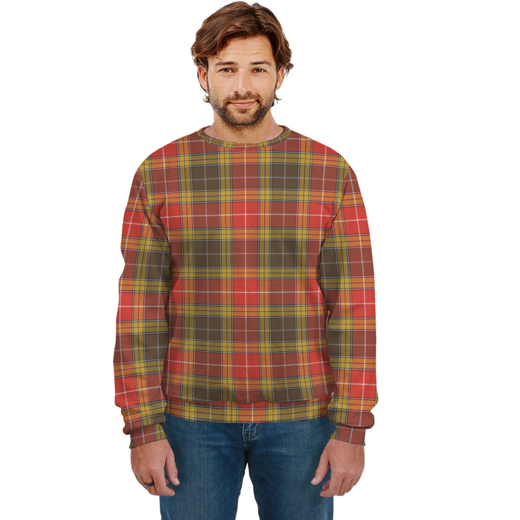 Buchanan Old Set Weathered Tartan Sweatshirt - Tartan Vibes Clothing