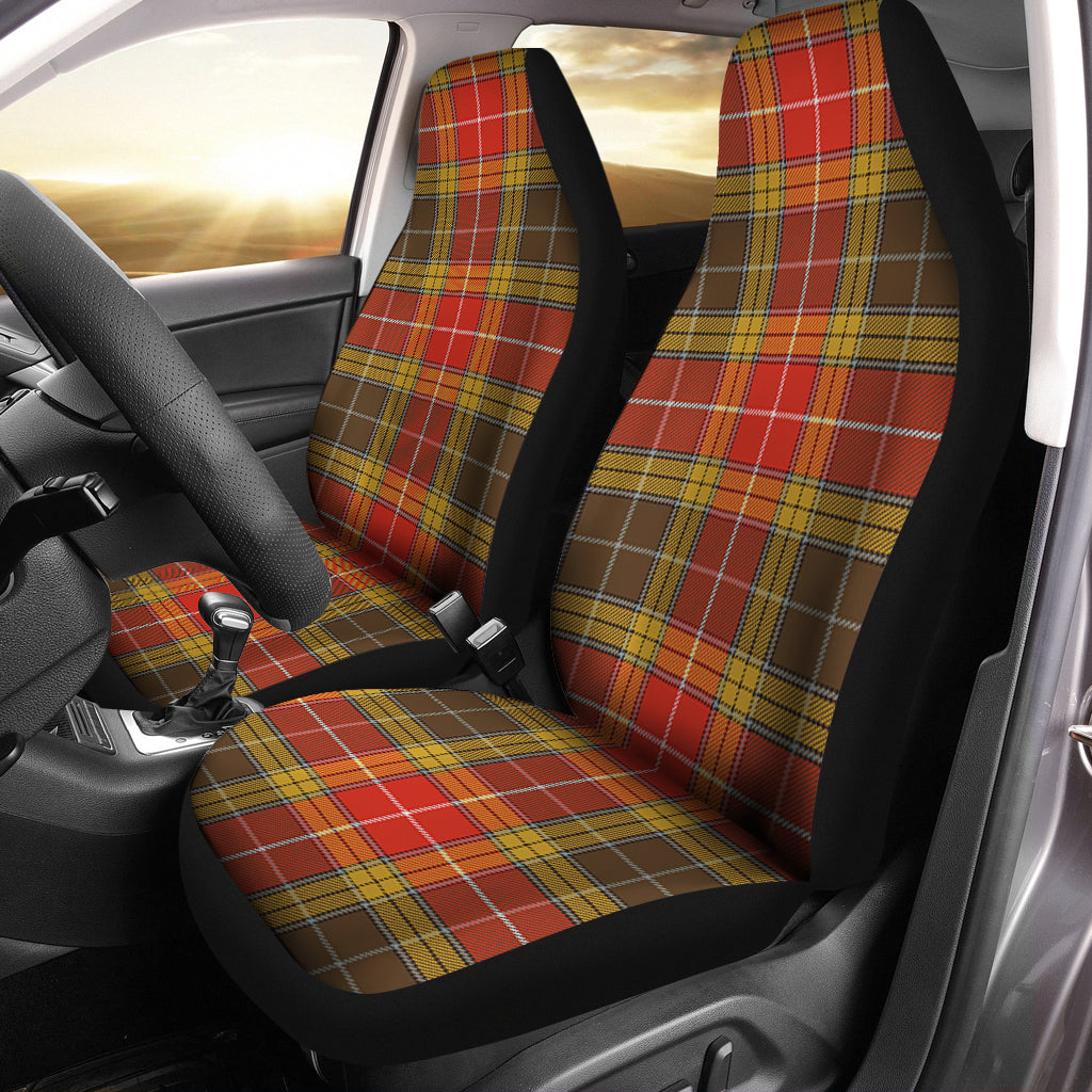 Buchanan Old Set Weathered Tartan Car Seat Cover - Tartanvibesclothing