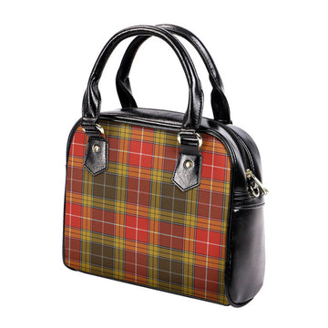 Buchanan Old Set Weathered Tartan Shoulder Handbags