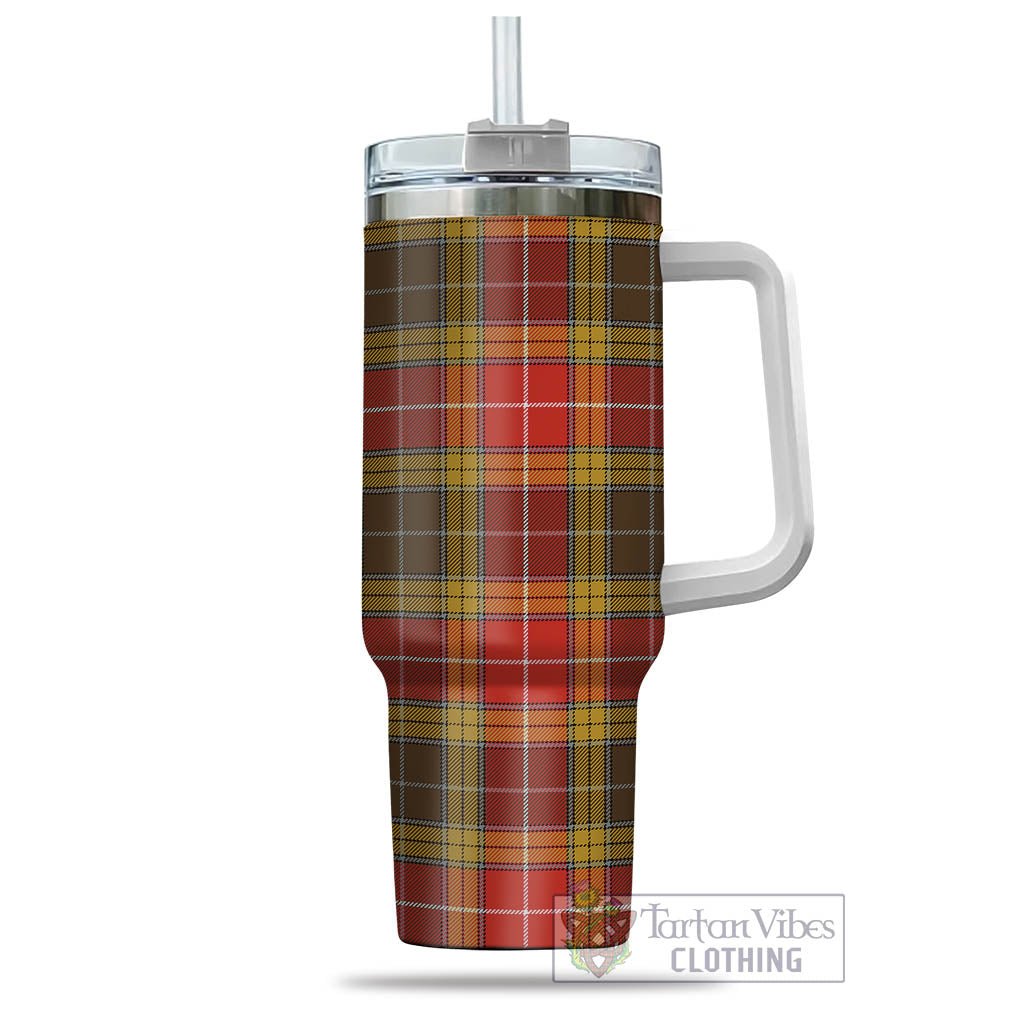 Tartan Vibes Clothing Buchanan Old Set Weathered Tartan Tumbler with Handle