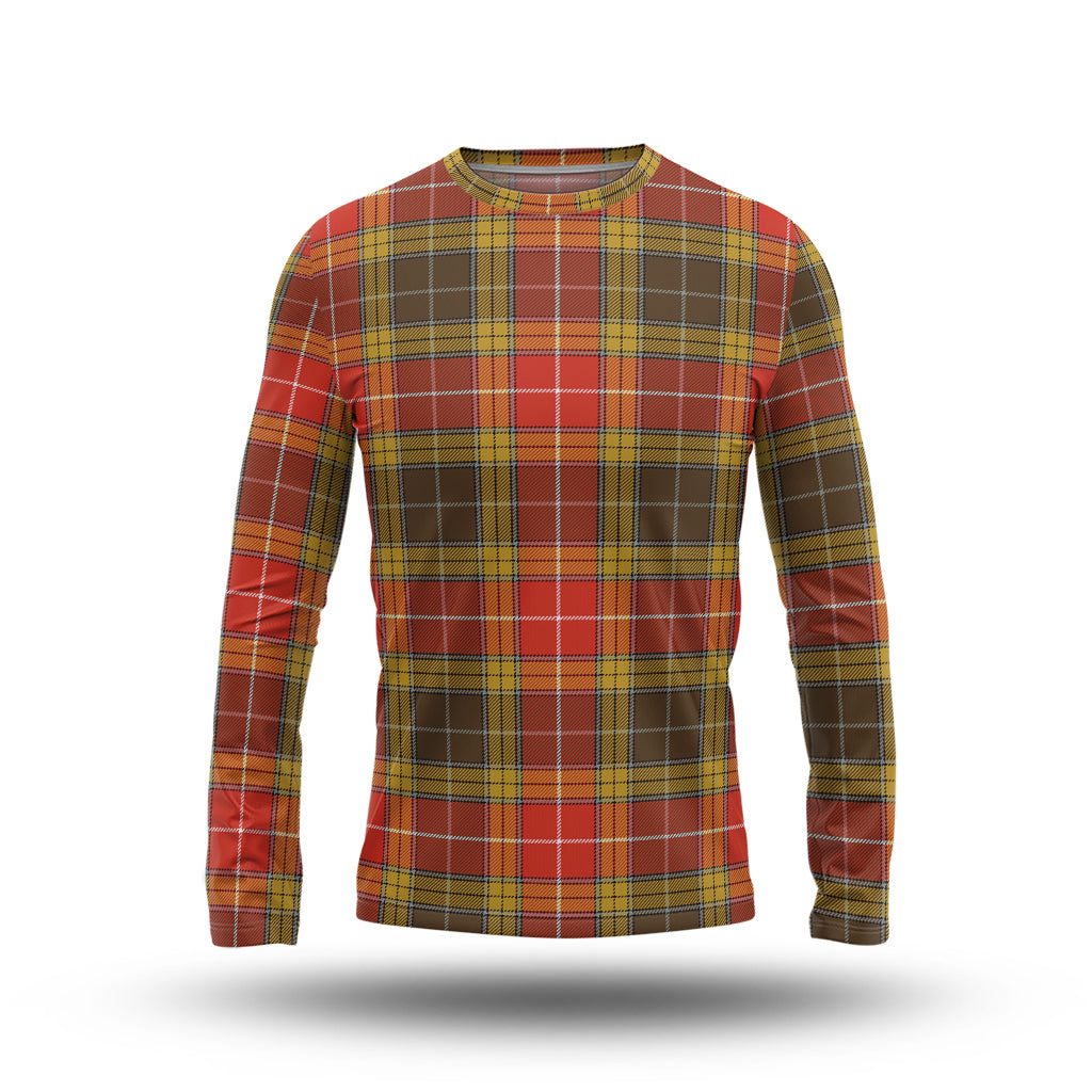 Buchanan Old Set Weathered Tartan Long Sleeve T-Shirt - Tartanvibesclothing