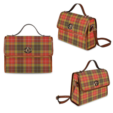 Buchanan Old Set Weathered Tartan Waterproof Canvas Bag