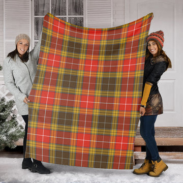 Buchanan Old Set Weathered Tartan Blanket