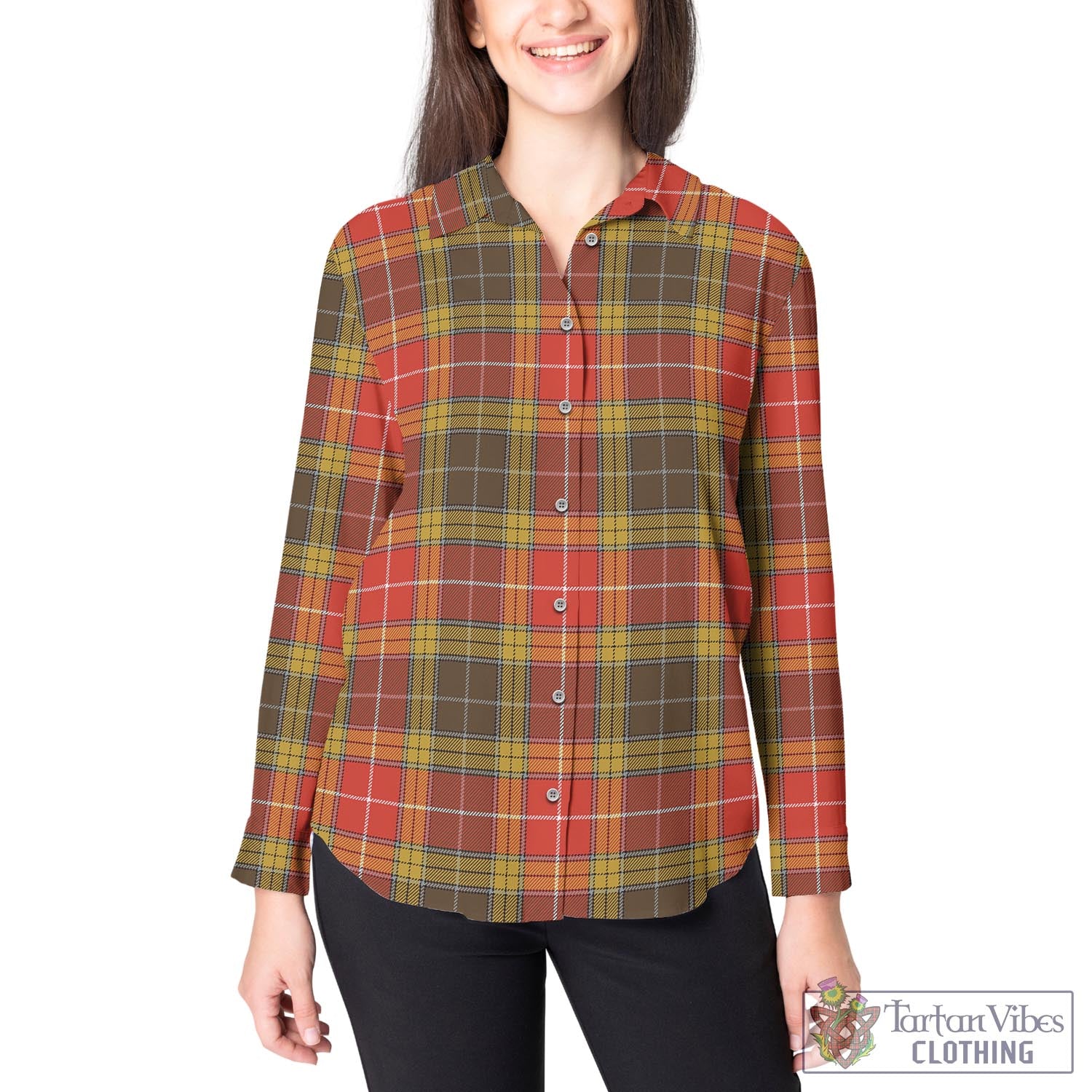 Buchanan Old Set Weathered Tartan Womens Casual Shirt