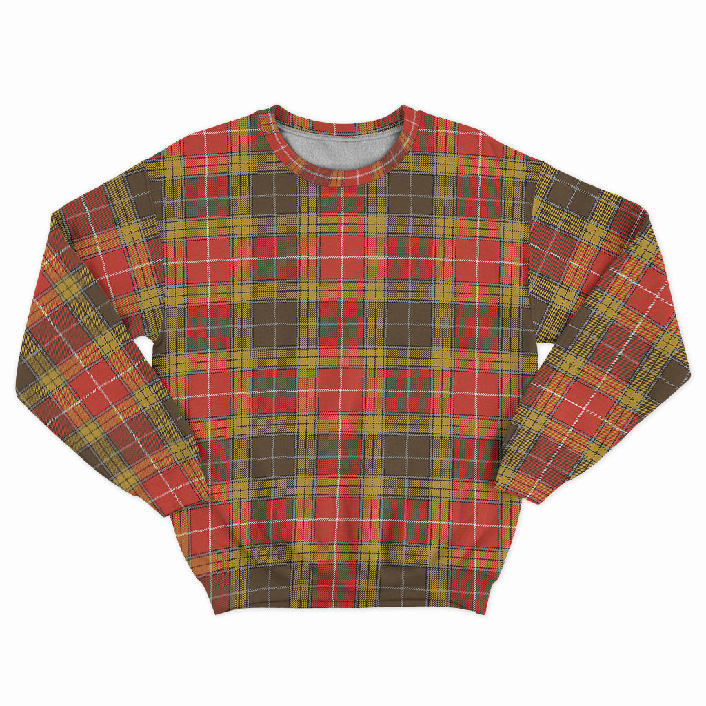 Buchanan Old Set Weathered Tartan Sweatshirt - Tartan Vibes Clothing