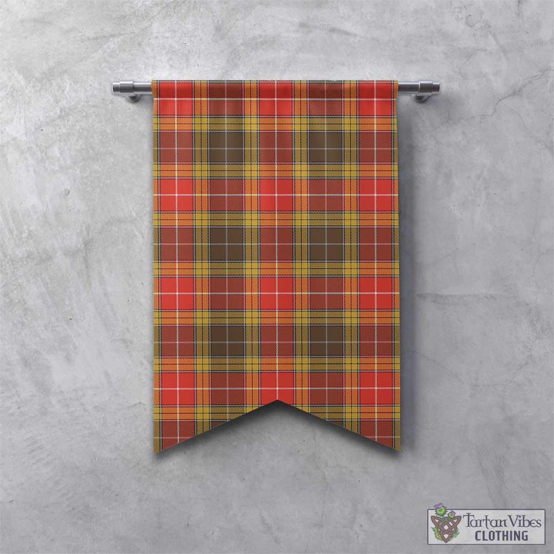 Tartan Vibes Clothing Buchanan Old Set Weathered Tartan Gonfalon, Tartan Banner