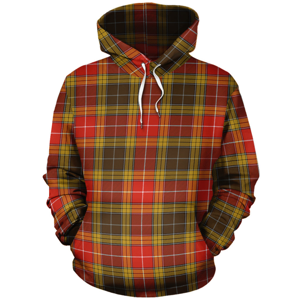 Buchanan Old Set Weathered Tartan Hoodie - Tartanvibesclothing