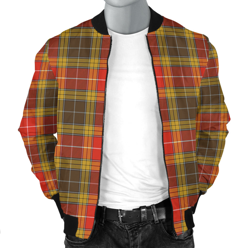 Buchanan Old Set Weathered Tartan Bomber Jacket - Tartanvibesclothing