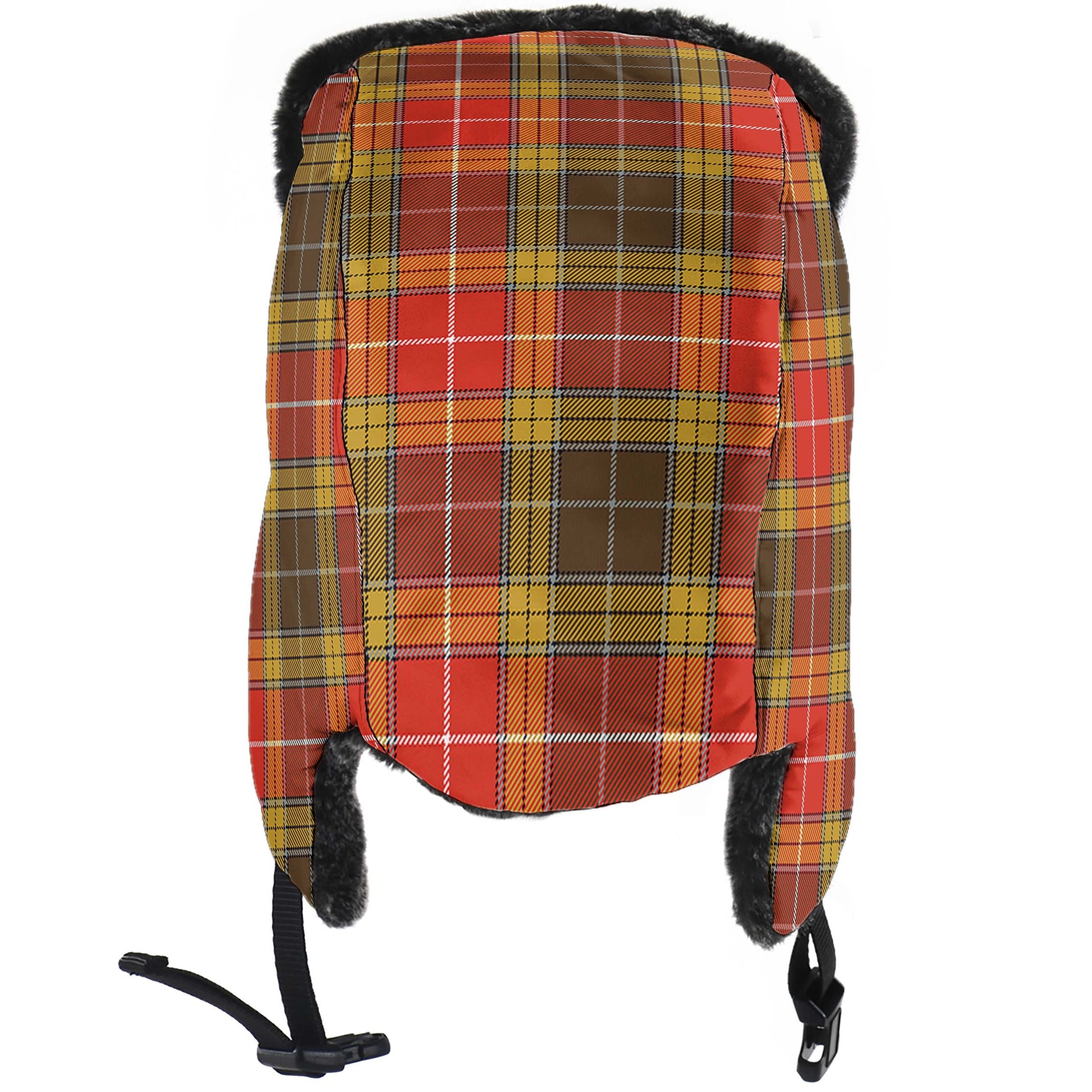 Buchanan Old Set Weathered Tartan Winter Trapper Hat - Tartanvibesclothing