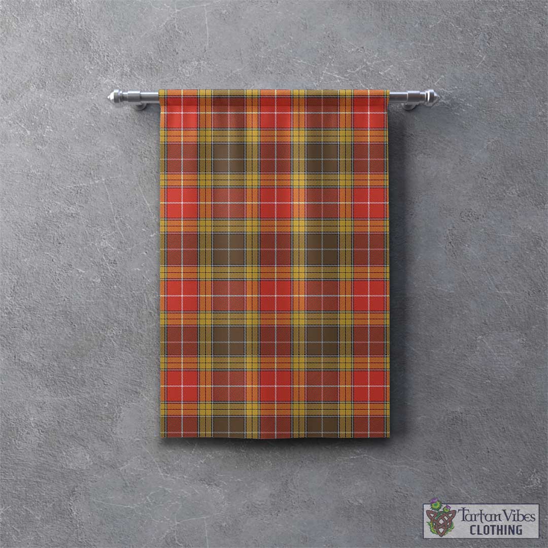 Tartan Vibes Clothing Buchanan Old Set Weathered Tartan Gonfalon, Tartan Banner