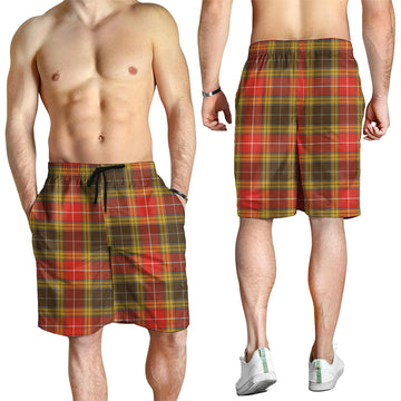 Buchanan Old Set Weathered Tartan Mens Shorts