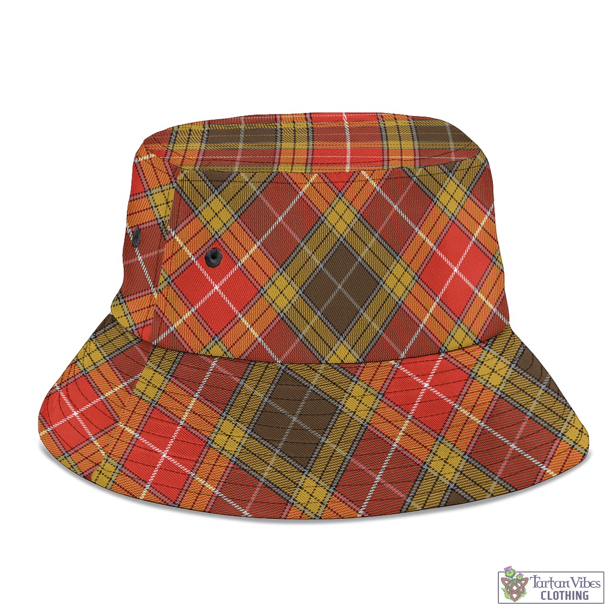 Tartan Vibes Clothing Buchanan Old Set Weathered Tartan Bucket Hat