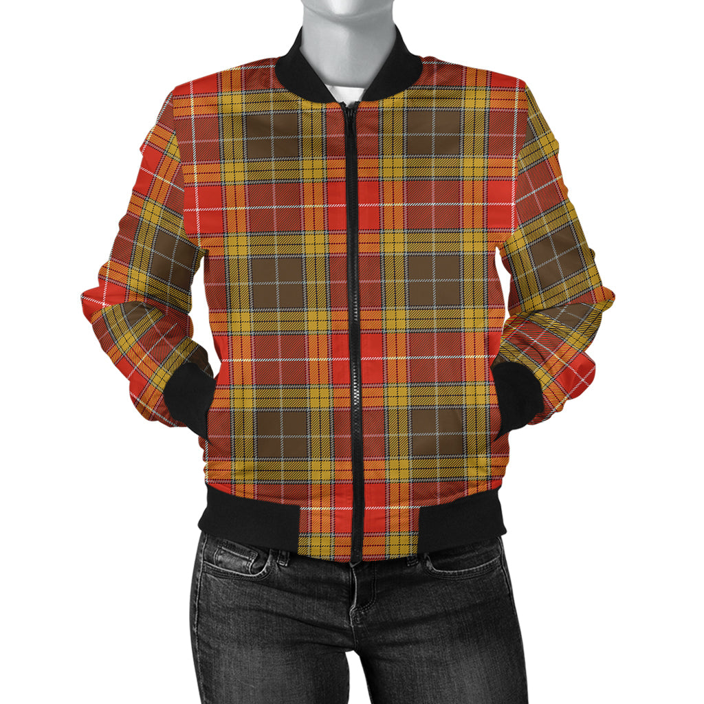 Buchanan Old Set Weathered Tartan Bomber Jacket - Tartanvibesclothing