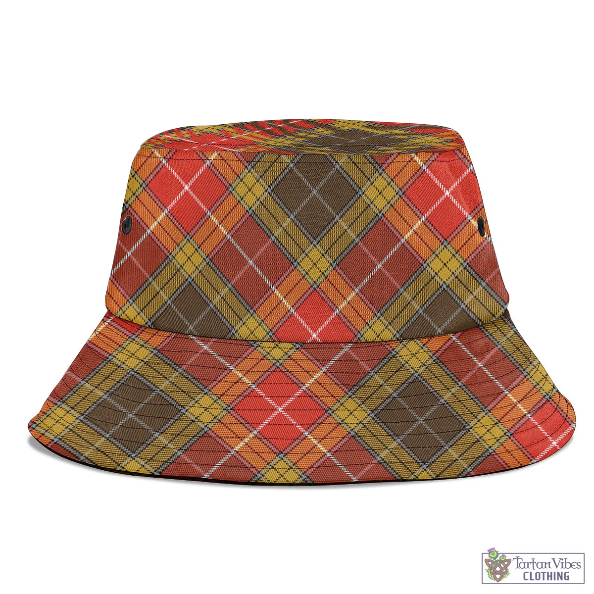 Tartan Vibes Clothing Buchanan Old Set Weathered Tartan Bucket Hat