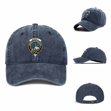 Burnett Clan Crest Denim Classic Cap