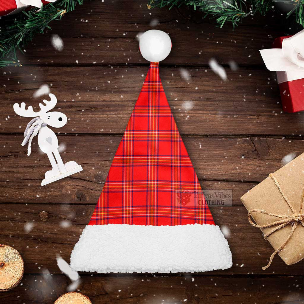 Tartan Vibes Clothing Burnett Tartan Christmas Santa Hats