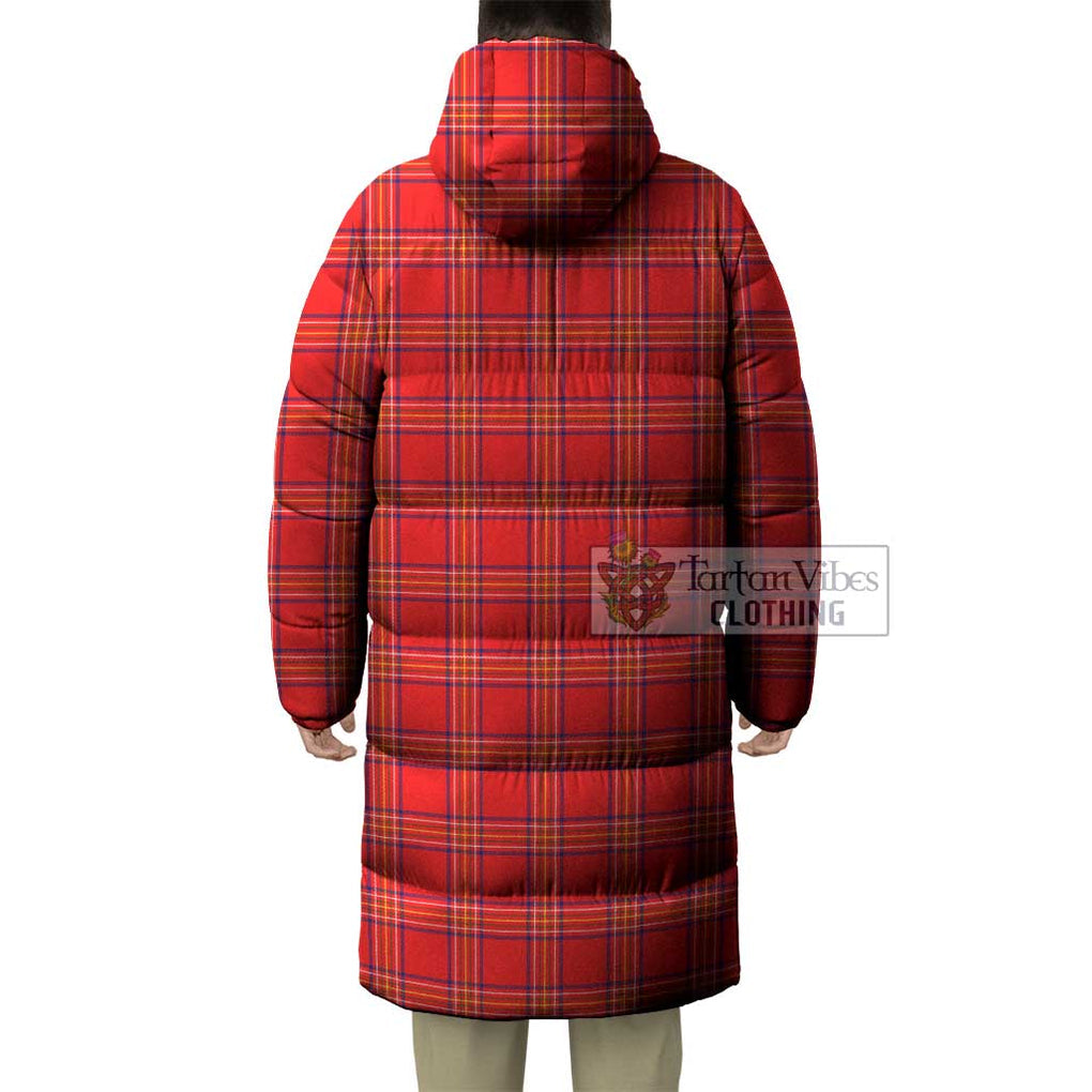 Tartan Vibes Clothing Burnett Tartan Long Down Jacket