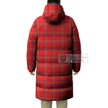 Burnett Tartan Long Down Jacket