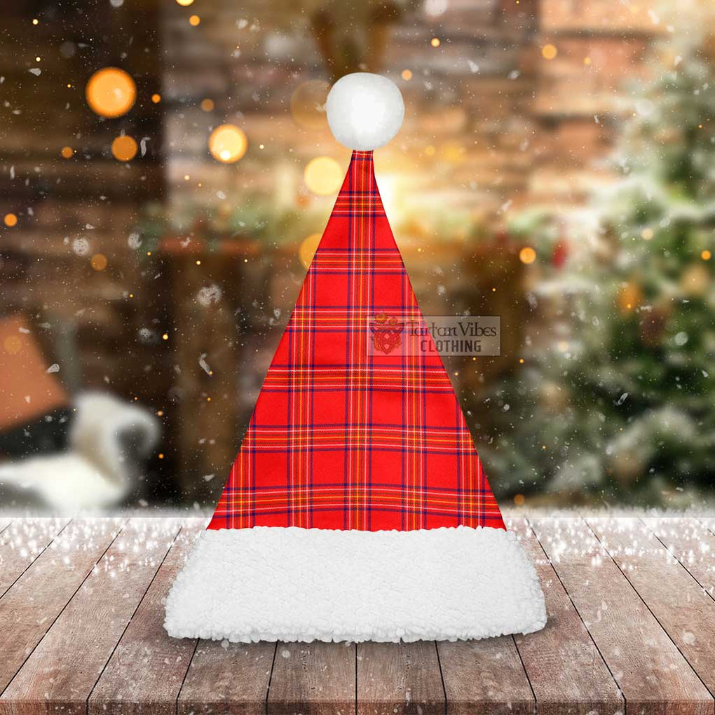 Tartan Vibes Clothing Burnett Tartan Christmas Santa Hats