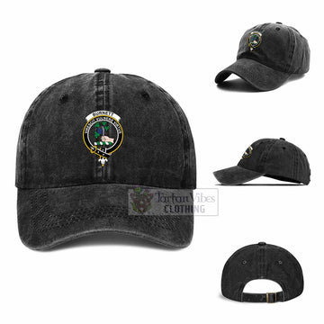 Burnett Clan Crest Denim Classic Cap