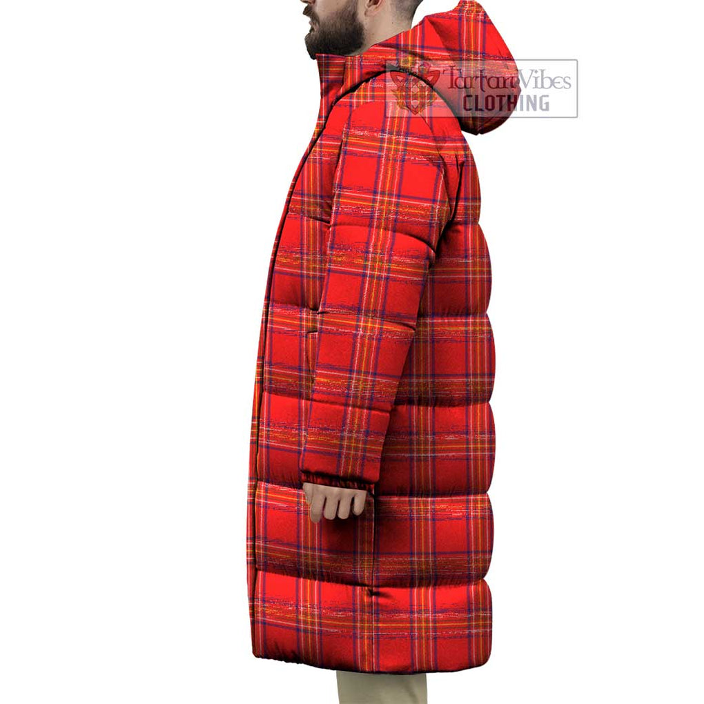 Tartan Vibes Clothing Burnett Tartan Long Down Jacket