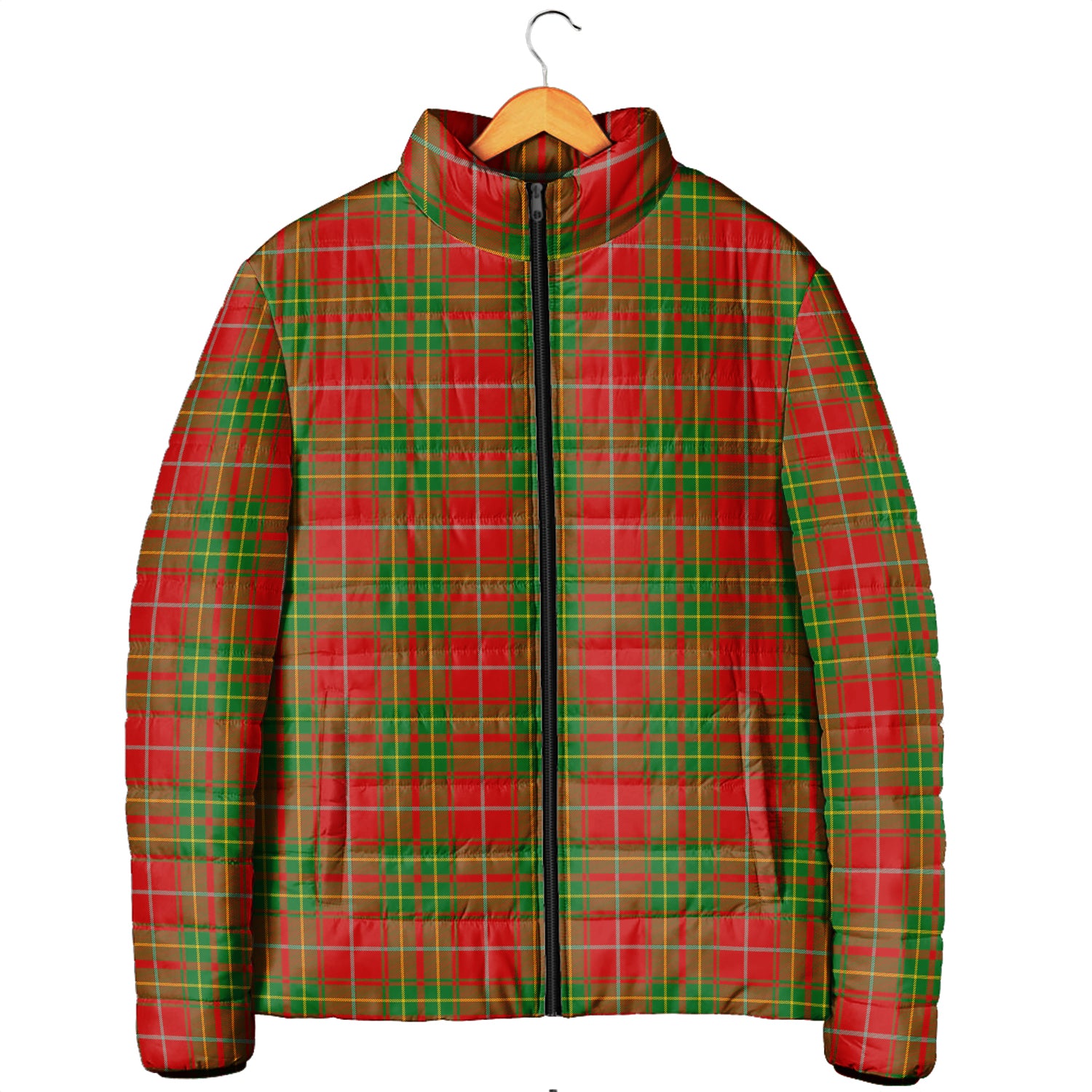 Burnett Tartan Padded Jacket Men's Padded Jacket - Tartan Vibes Clothing