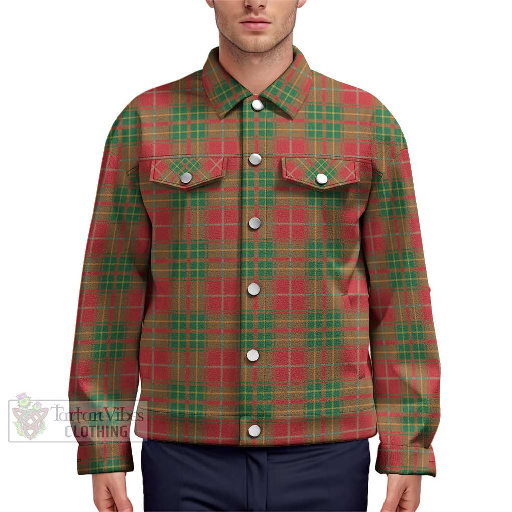 Burnett Tartan Unisex Lapel Cotton Jacket Unisex - Tartan Vibes Clothing