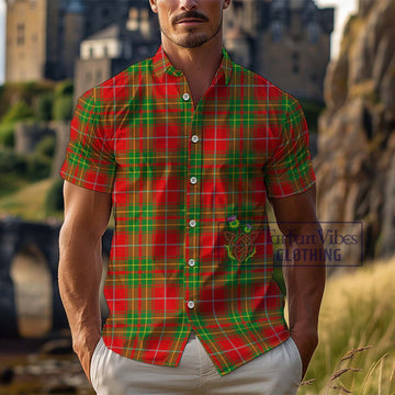 Burnett Tartan Cotton Hawaiian Shirt