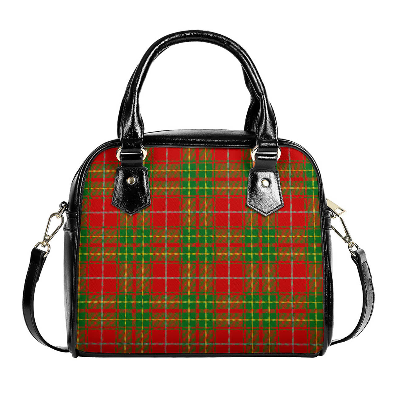 Burnett Ancient Tartan Shoulder Handbags One Size 6*25*22 cm - Tartanvibesclothing