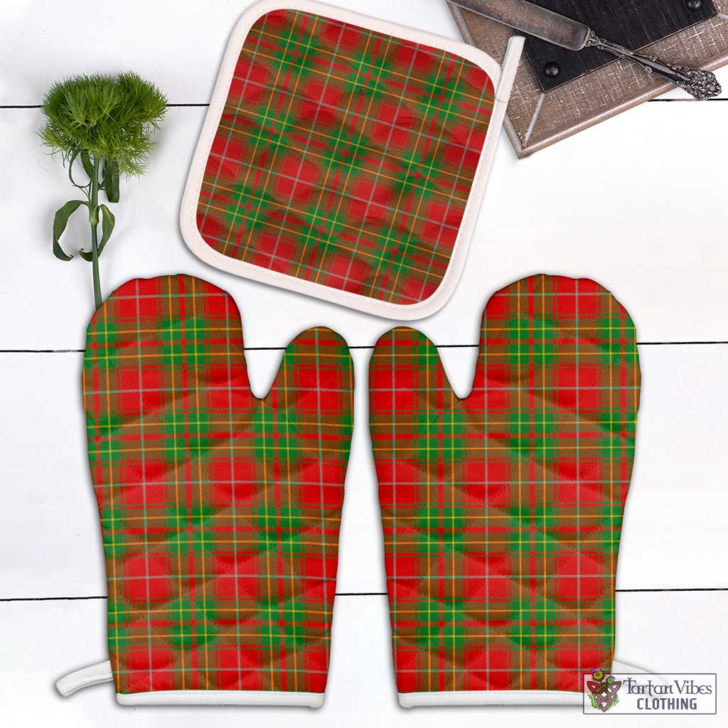 Tartan Vibes Clothing Burnett Ancient Tartan Combo Oven Mitt & Pot-Holder