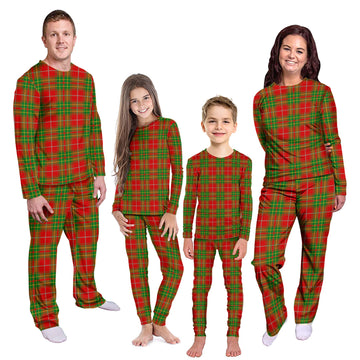 Burnett Tartan Pajamas Family Set