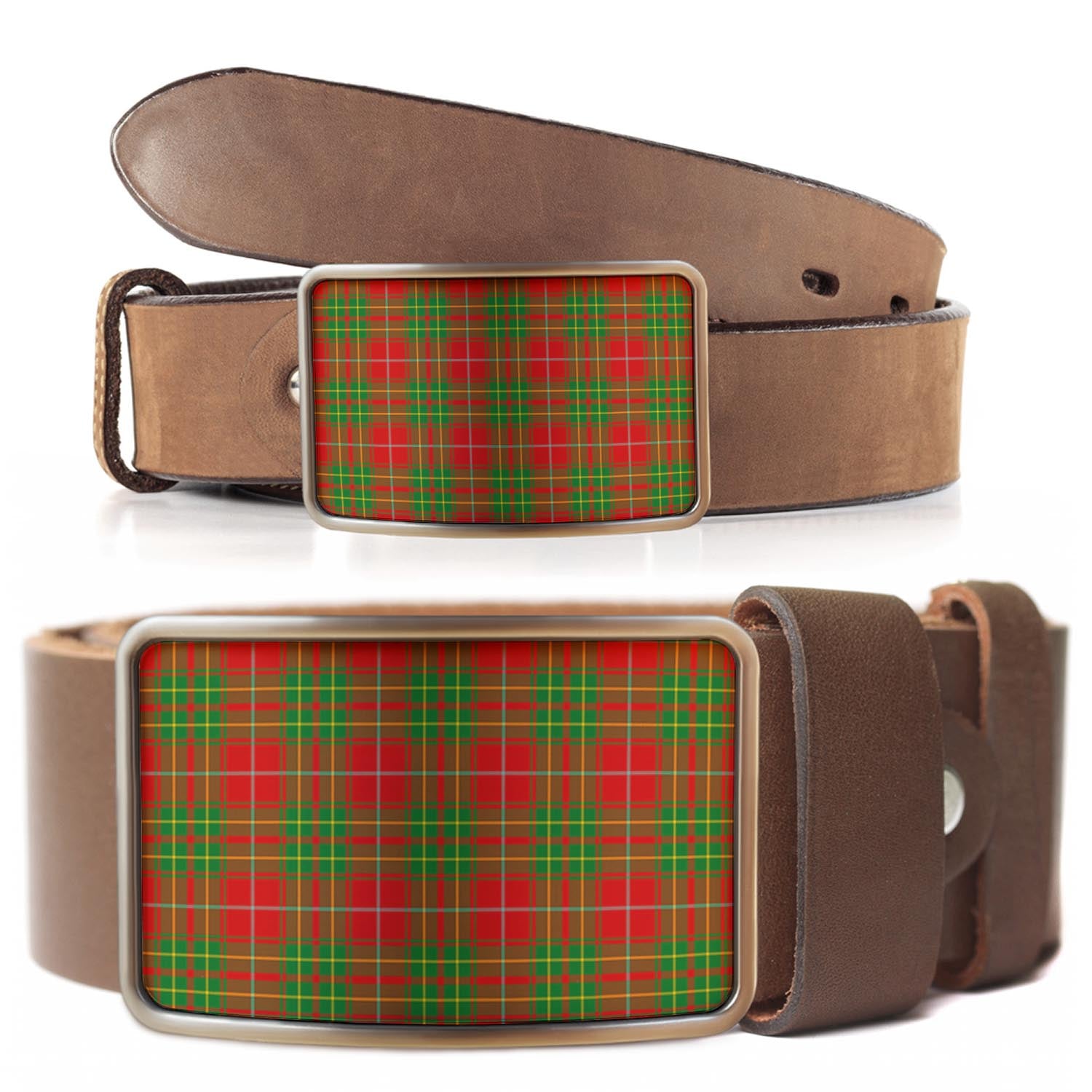 Burnett Ancient Tartan Belt Buckles - Tartanvibesclothing