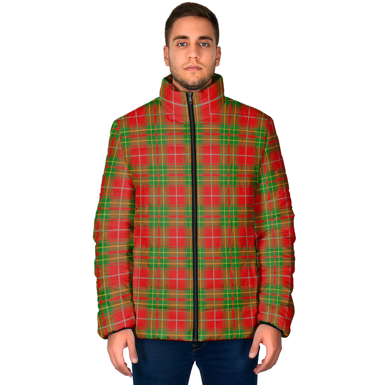 Burnett Tartan Padded Jacket - Tartan Vibes Clothing