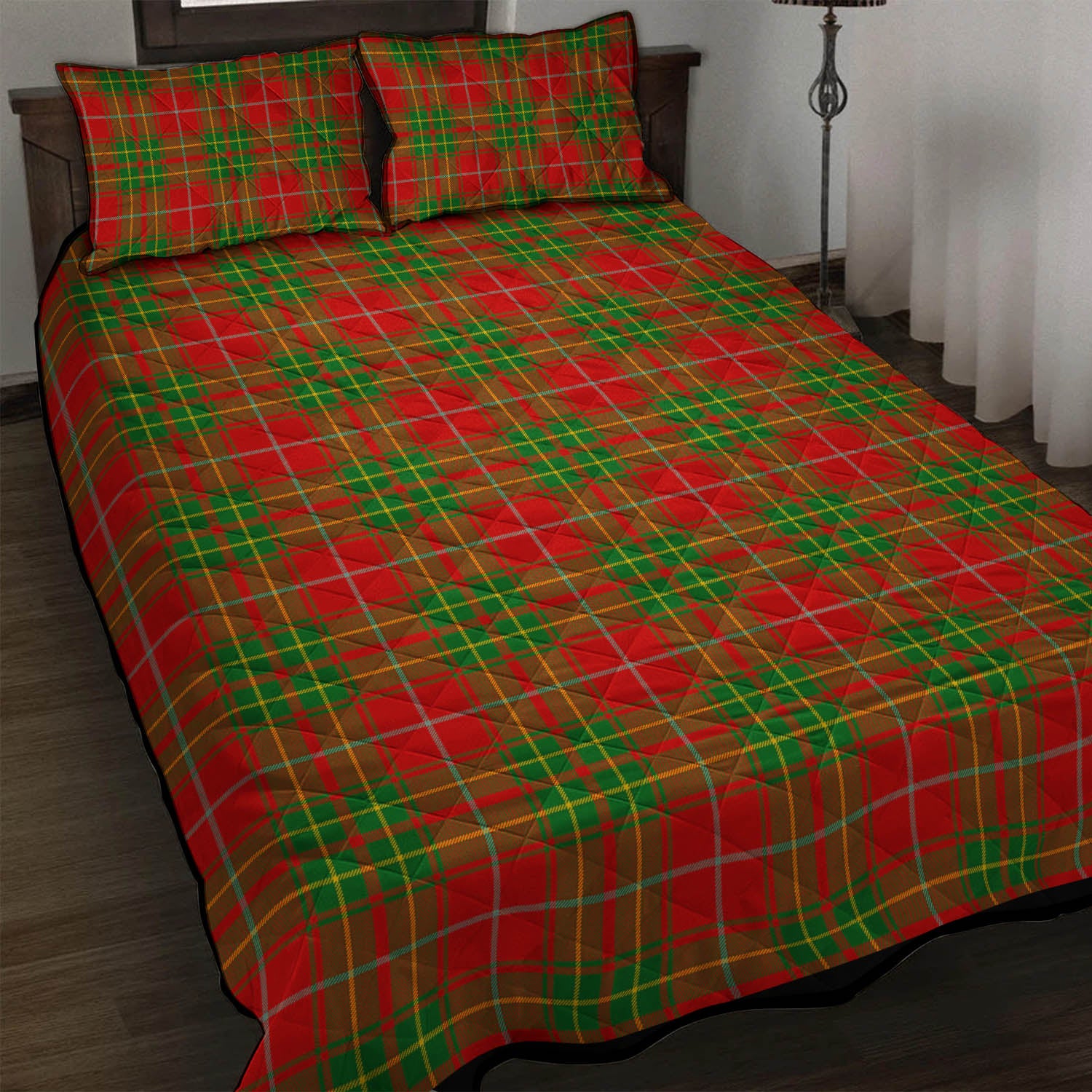 Burnett Tartan Quilt Bed Set - Tartan Vibes Clothing