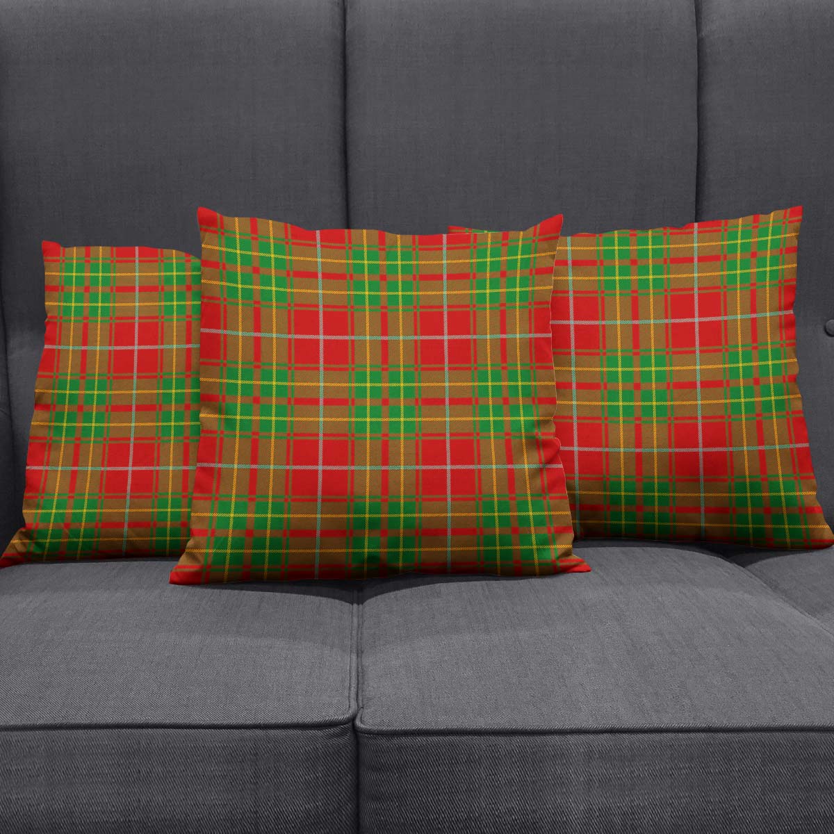 Burnett Ancient Tartan Pillow Cover - Tartanvibesclothing