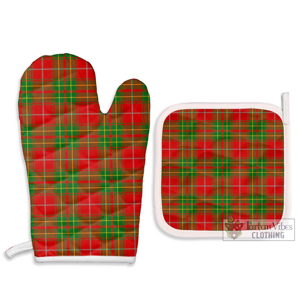 Tartan Vibes Clothing Burnett Ancient Tartan Combo Oven Mitt & Pot-Holder