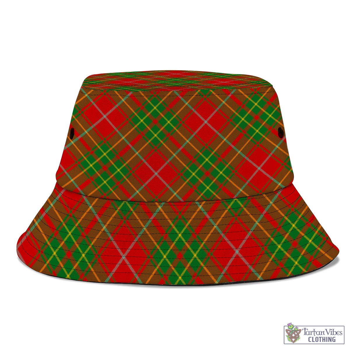 Tartan Vibes Clothing Burnett Ancient Tartan Bucket Hat