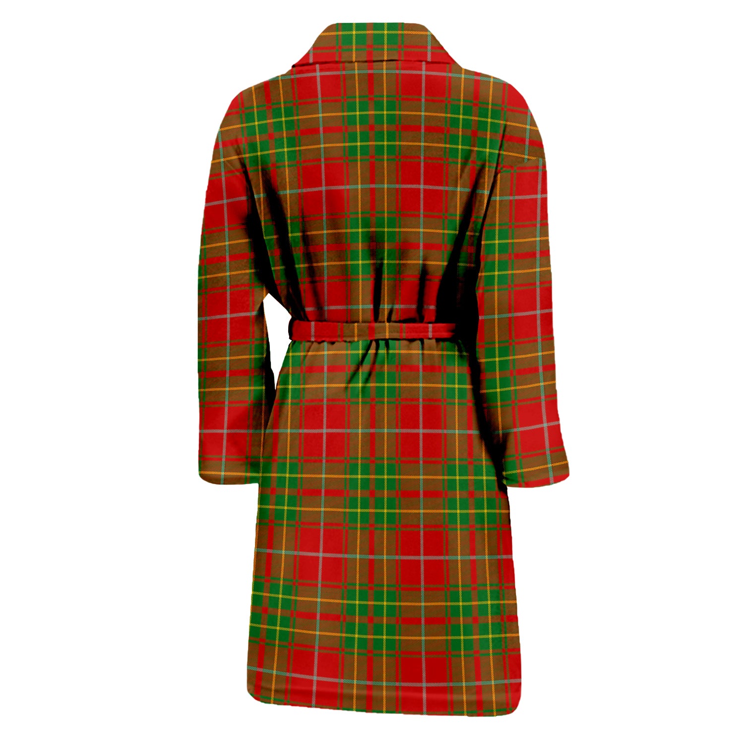 Burnett Tartan Bathrobe with Family Crest - Tartan Vibes Clothing