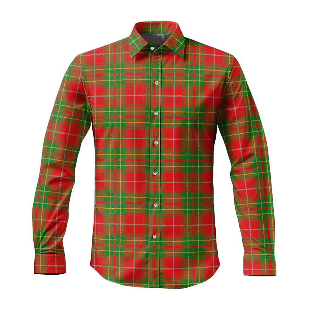 Burnett Ancient Tartan Long Sleeve Button Up Shirt