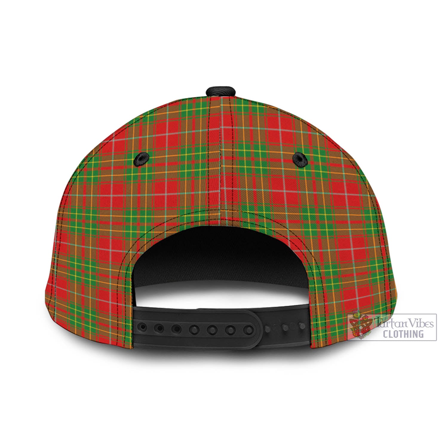 Tartan Vibes Clothing Burnett Ancient Tartan Classic Cap with Family Crest In Me Style