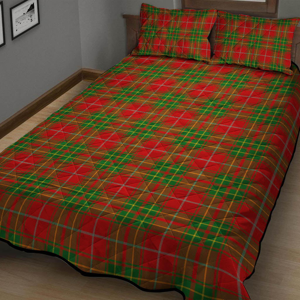 Burnett Tartan Quilt Bed Set - Tartan Vibes Clothing