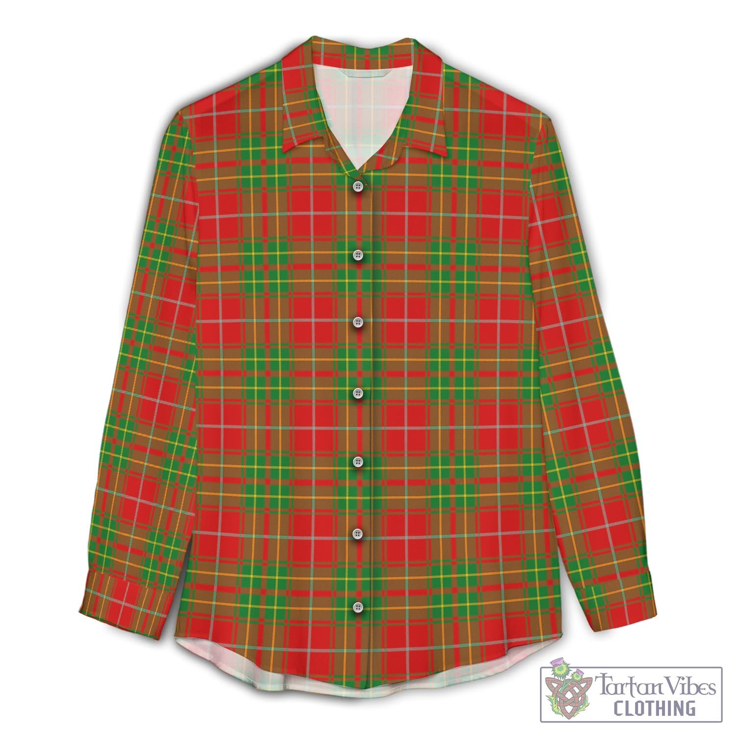 Burnett Ancient Tartan Womens Casual Shirt