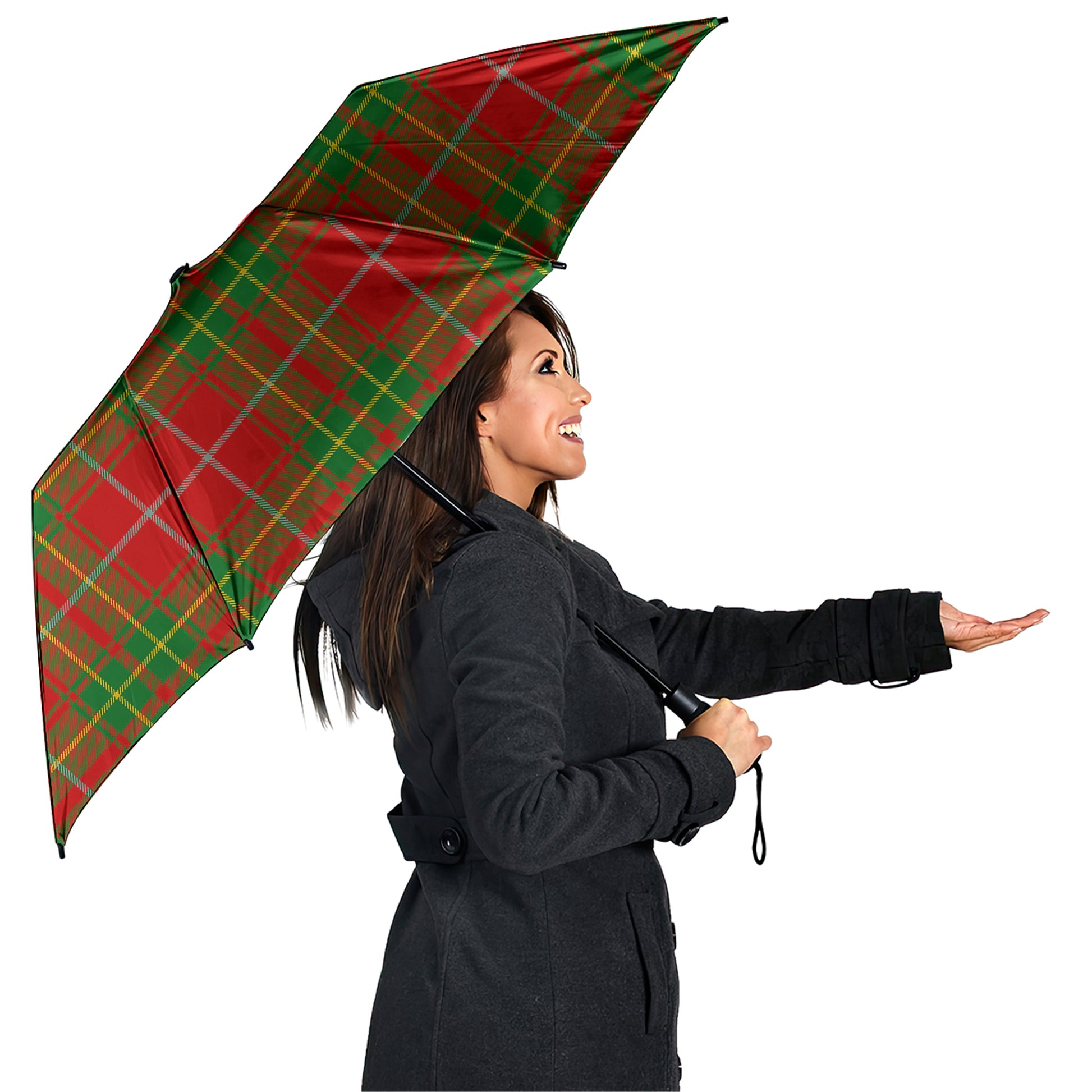 Burnett Ancient Tartan Umbrella - Tartanvibesclothing