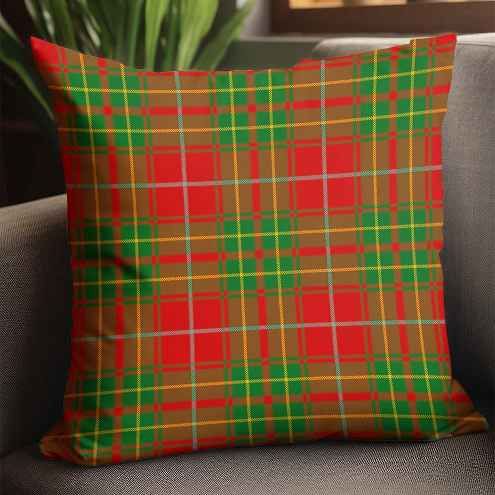 Burnett Ancient Tartan Pillow Cover - Tartanvibesclothing