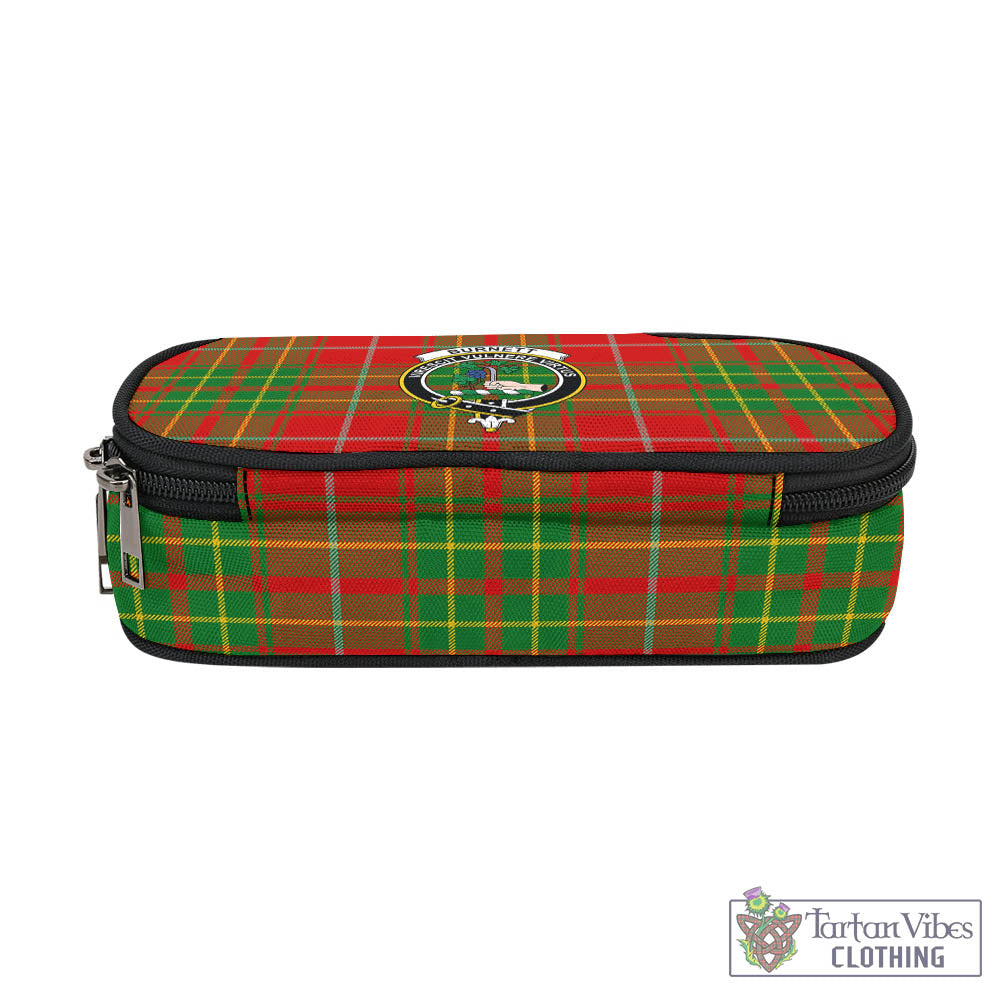 Tartan Vibes Clothing Burnett Ancient Tartan Pen and Pencil Case with Family Crest