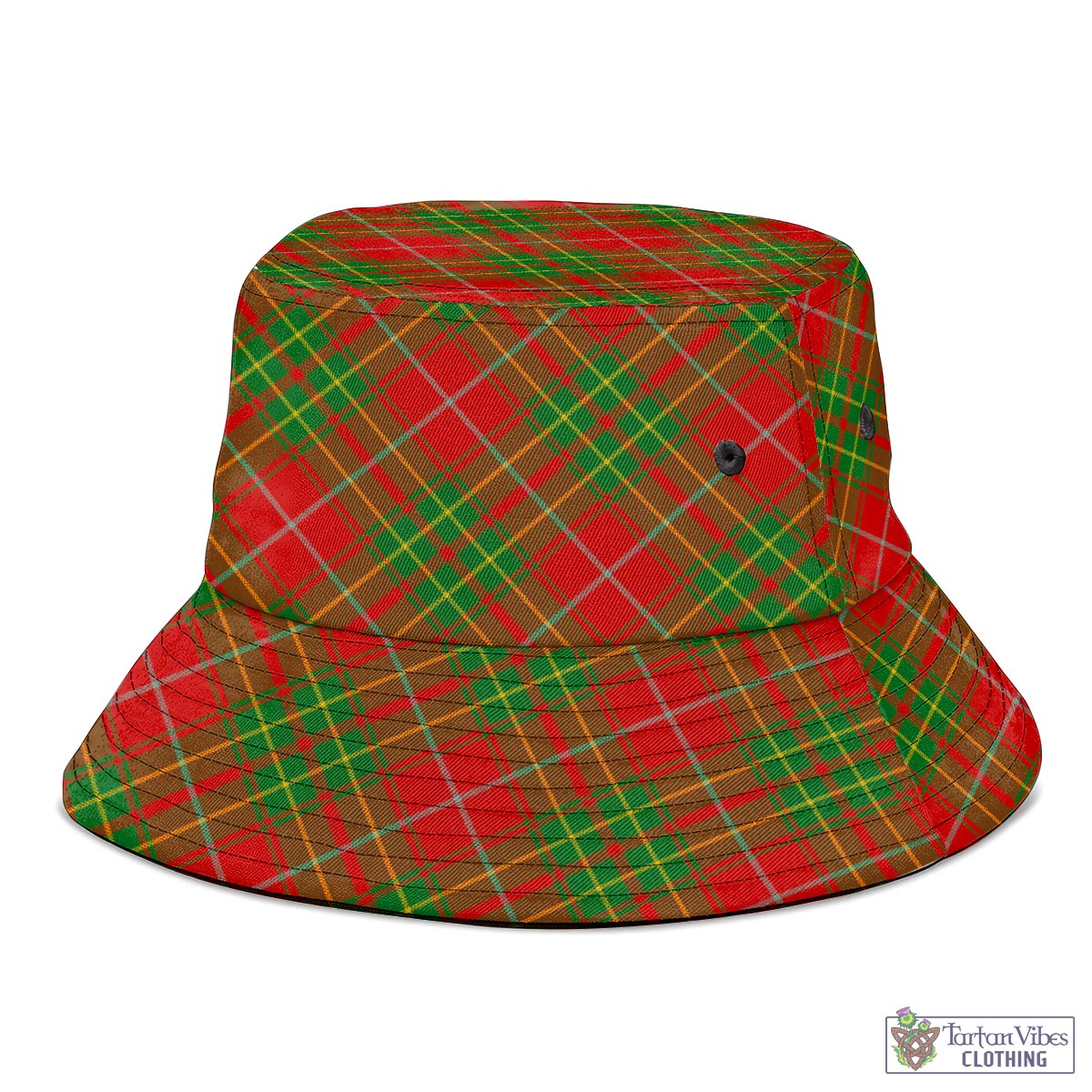 Tartan Vibes Clothing Burnett Ancient Tartan Bucket Hat