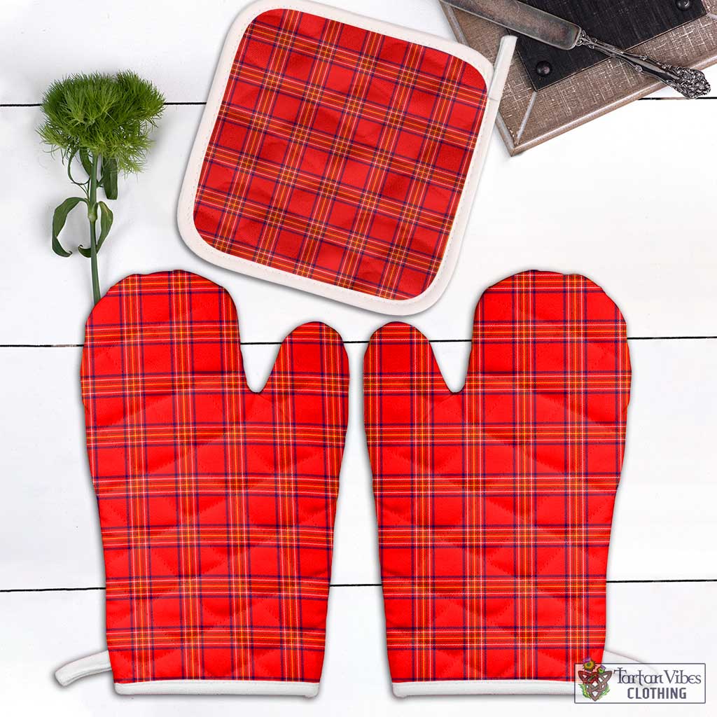 Tartan Vibes Clothing Burnett Modern Tartan Combo Oven Mitt & Pot-Holder